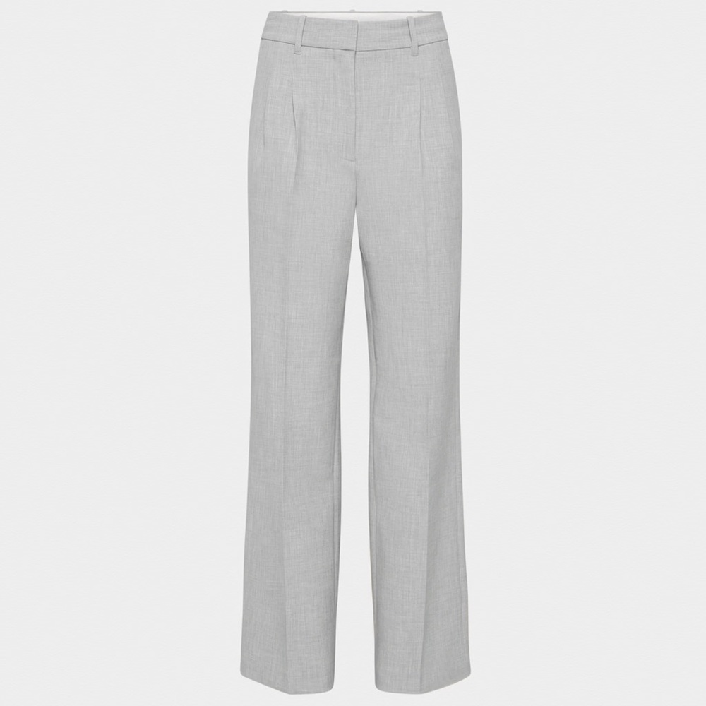 Aritzia Light Gray Effortless ReSsential Pants